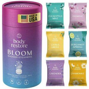 Body Restore Shower Steamers Aromatherapy Bath Bombs Spa Gifts Self Care Set
